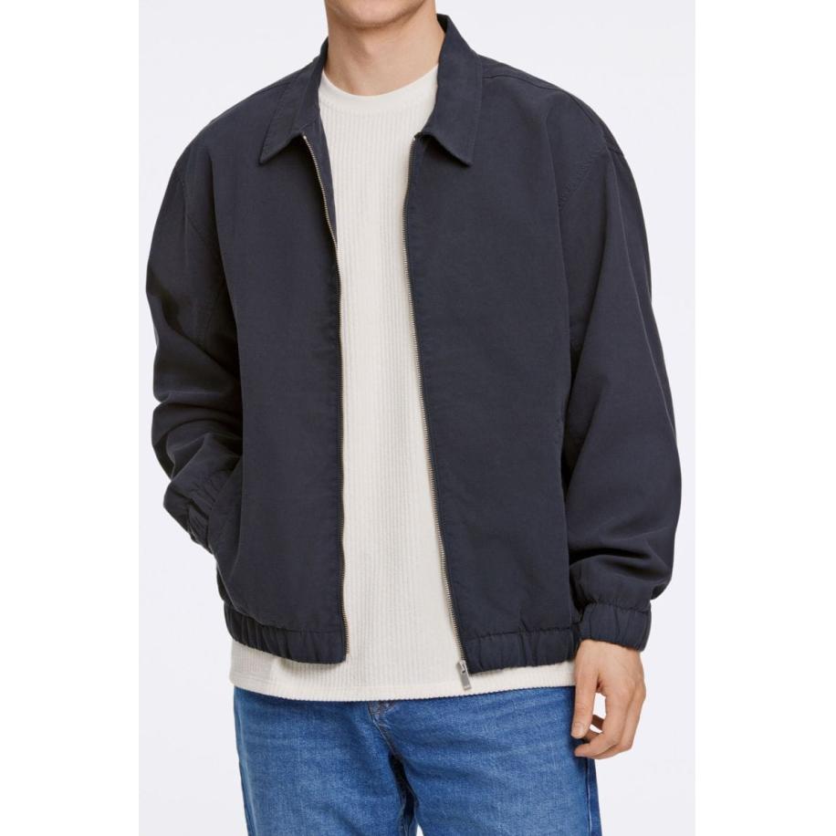 Lindbergh Jas Marine, Effen Blauw