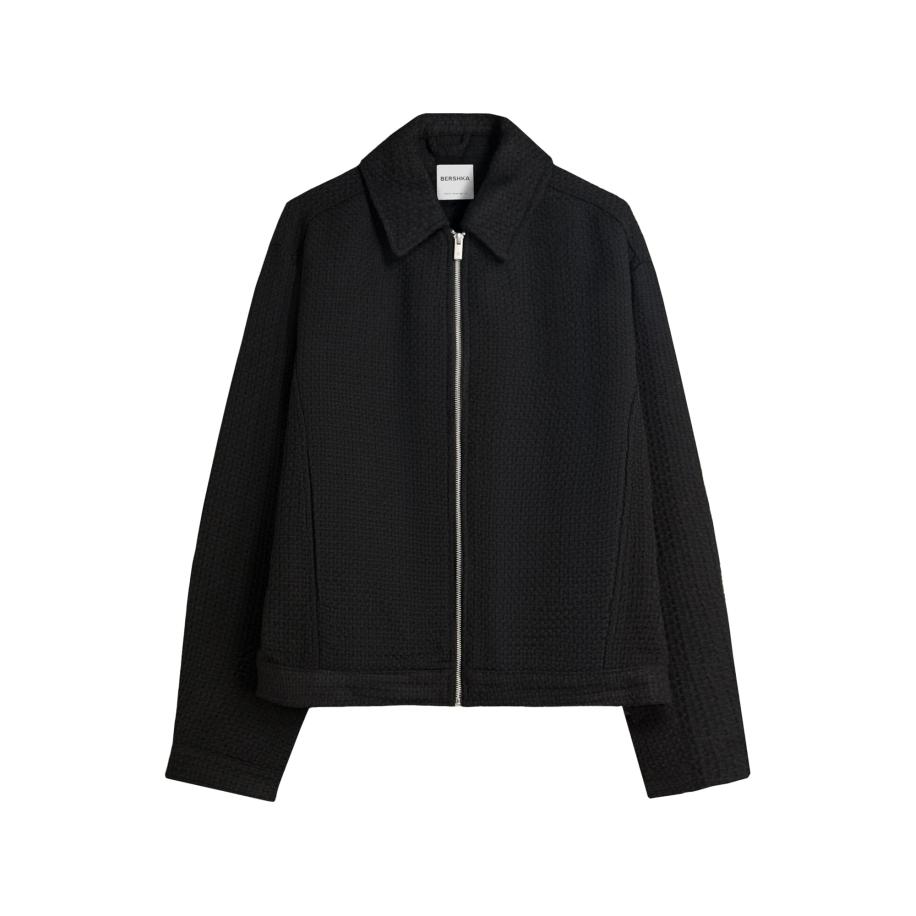 Bershka Bershka Tussenjas zwart -