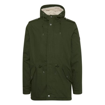 Solid !Solid Winterparka Darnell donkergroen