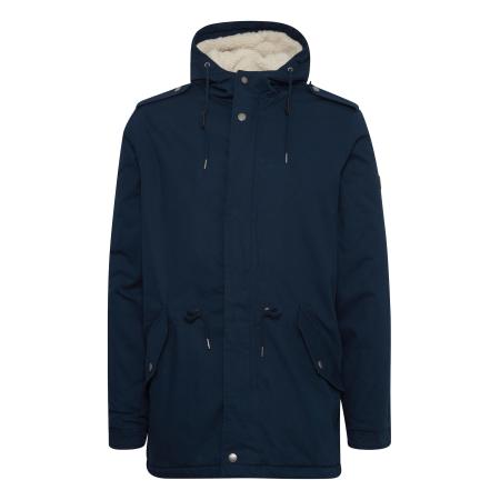 Solid !Solid Winterparka Darnell donkerblauw