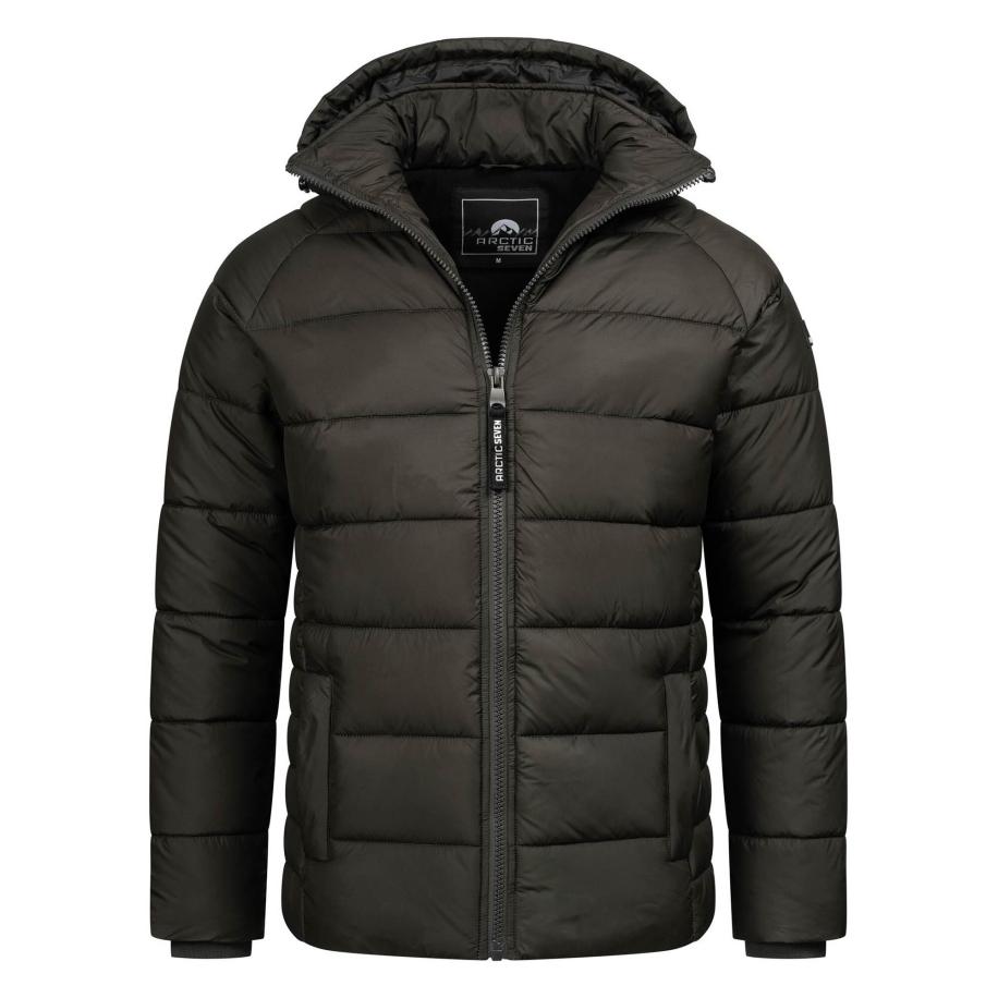 Arctic Seven Arctic Seven Winterjas donkergrijs -