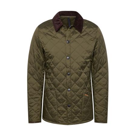Barbour Barbour Tussenjas donkerbruin / olijfgroen