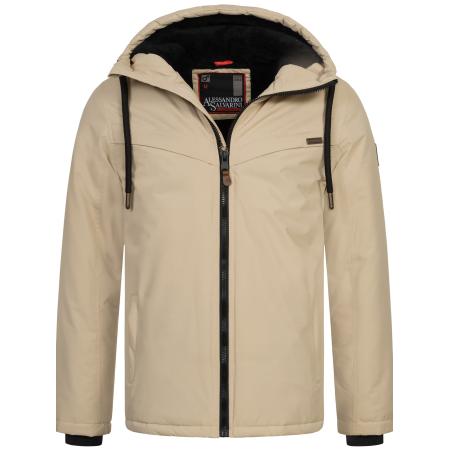Alessandro Salvarini Alessandro Salvarini Winterjas beige / bruin