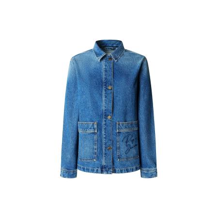 Pepe Jeans Tussenjas SHELBY blauw denim