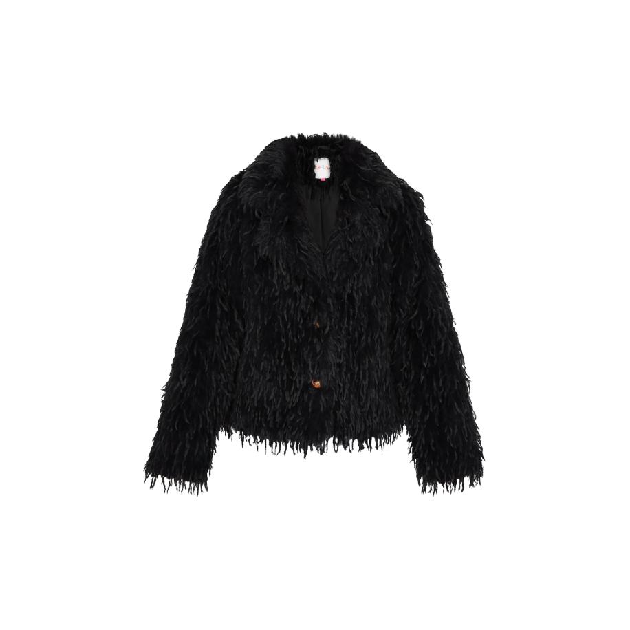 IZIA IZIA Tussenjas Fashion Look zwart -