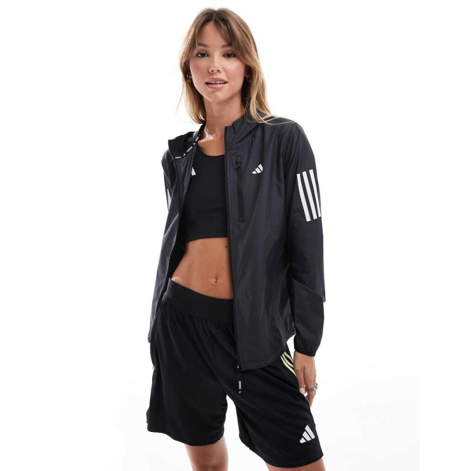 adidas Hardlopen Own The Run Jack in zwart Zwart