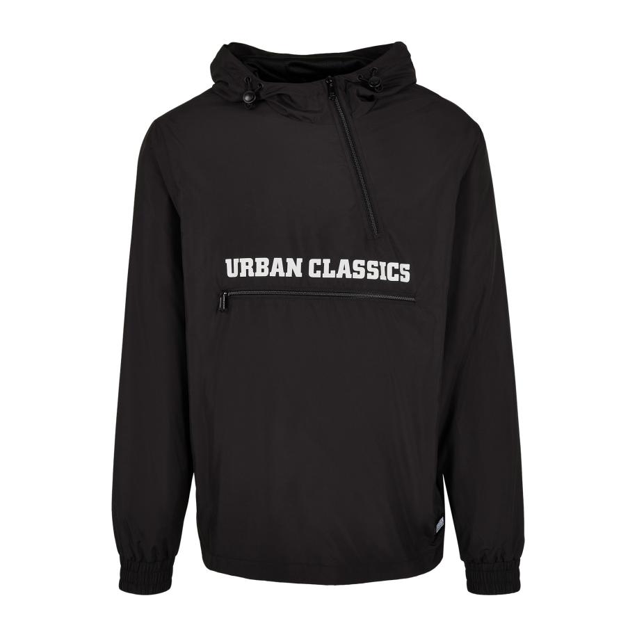 Urban Classics Urban Classics Tussenjas Commuter zwart / wit -