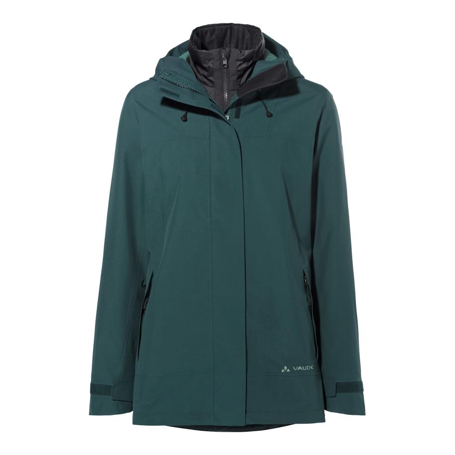 Vaude VAUDE Outdoorjas Neyland donkergroen -