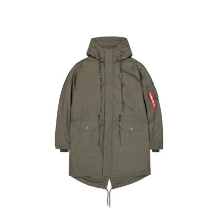Alpha Industries ALPHA INDUSTRIES Tussenjas kaki / rood / wit