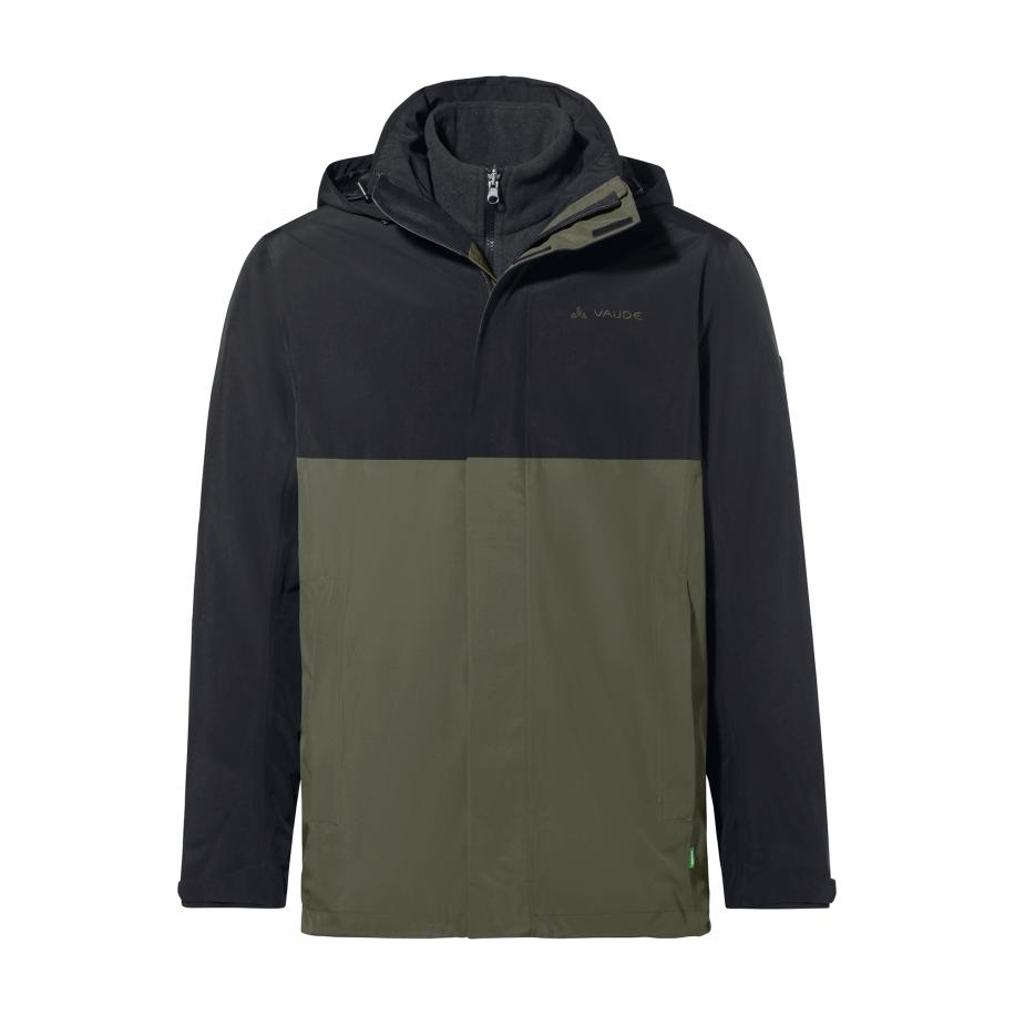 Vaude VAUDE Outdoorjas Rosemoor kaki / zwart -