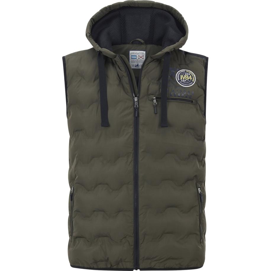 jan vanderstorm Jan Vanderstorm Bodywarmer Erkulf olijfgroen -