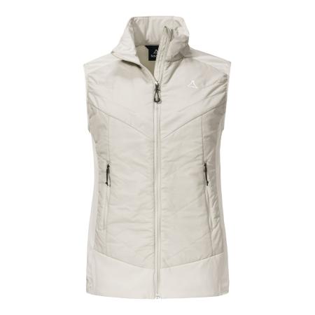 Schöffel Bodywarmer Hiking Hybrid Vt Style Blaueis WMS beige