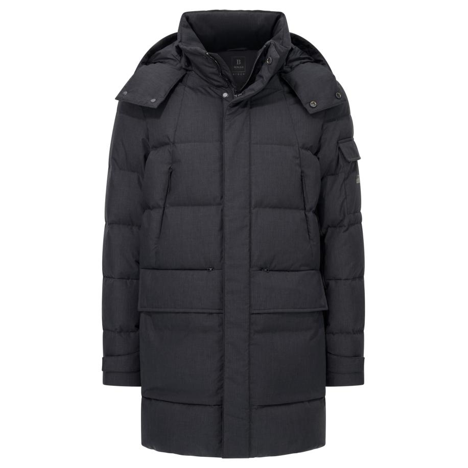 Boggi Milano Boggi Milano Winterparka B Tech antraciet -