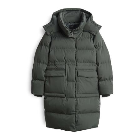 OPUS OPUS Winterjas Hallusi donkergroen