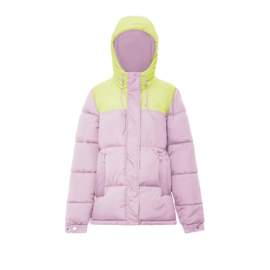 UCY UCY Winterjas geel / rosa -