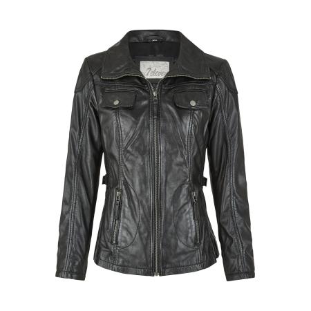 7ELEVEN 7ELEVEN Tussenjas SEMerle zwart