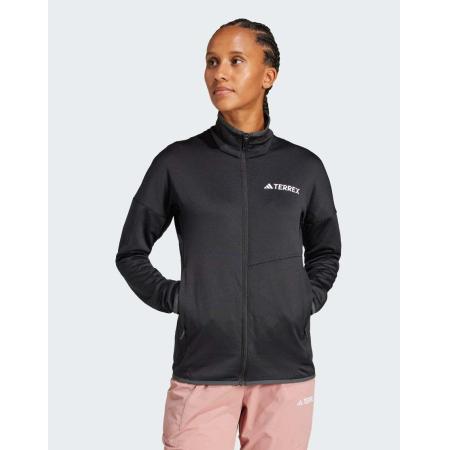 adidas Terrex Xperior Climawarm Jack van lichte fleece in zwart