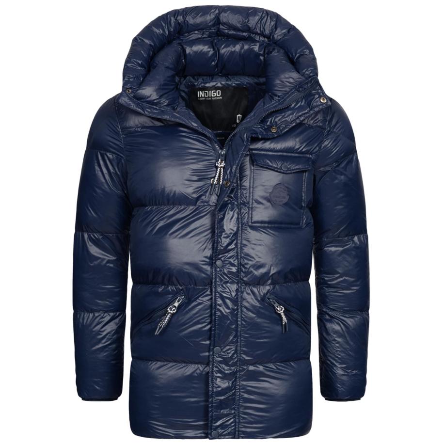 INDICODE JEANS INDICODE JEANS Winterjas Local donkerblauw -