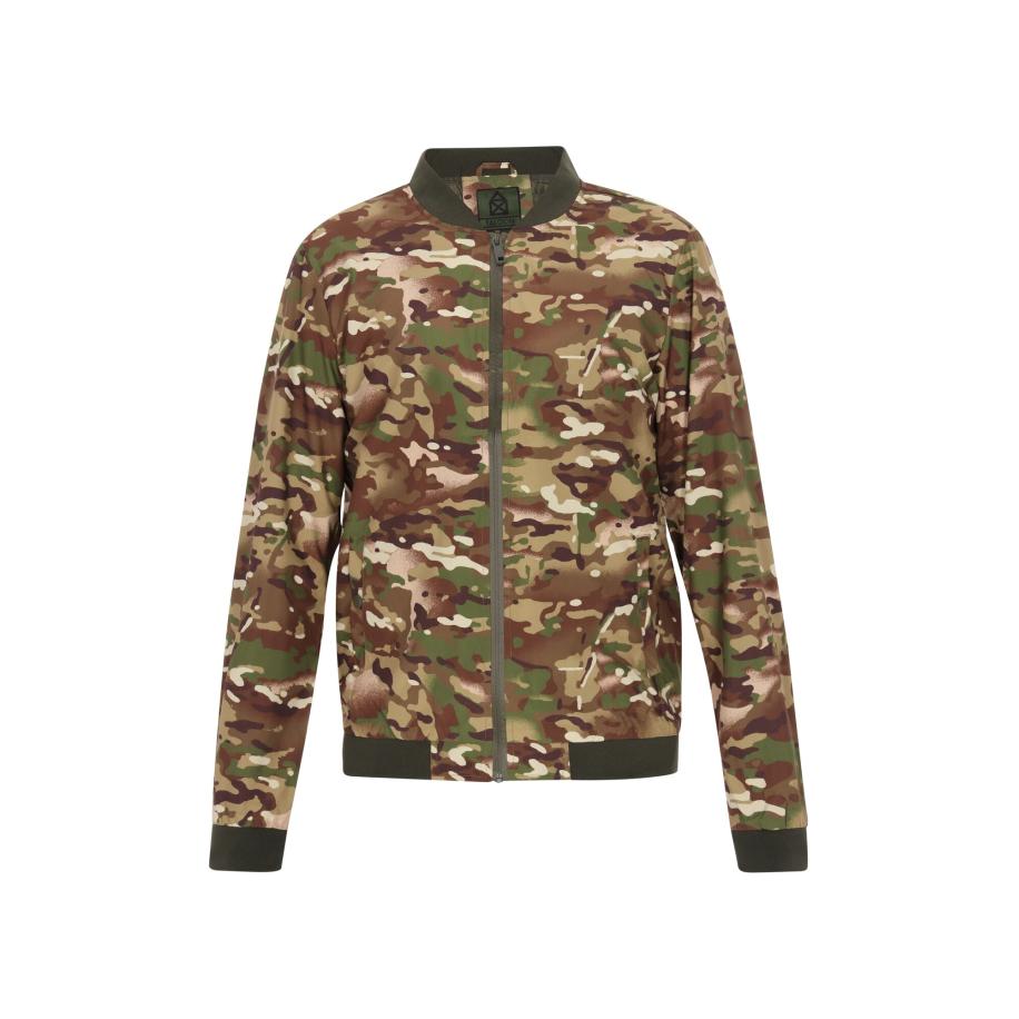 TALOON TALOON Tussenjas taupe / groen / kaki / olijfgroen -