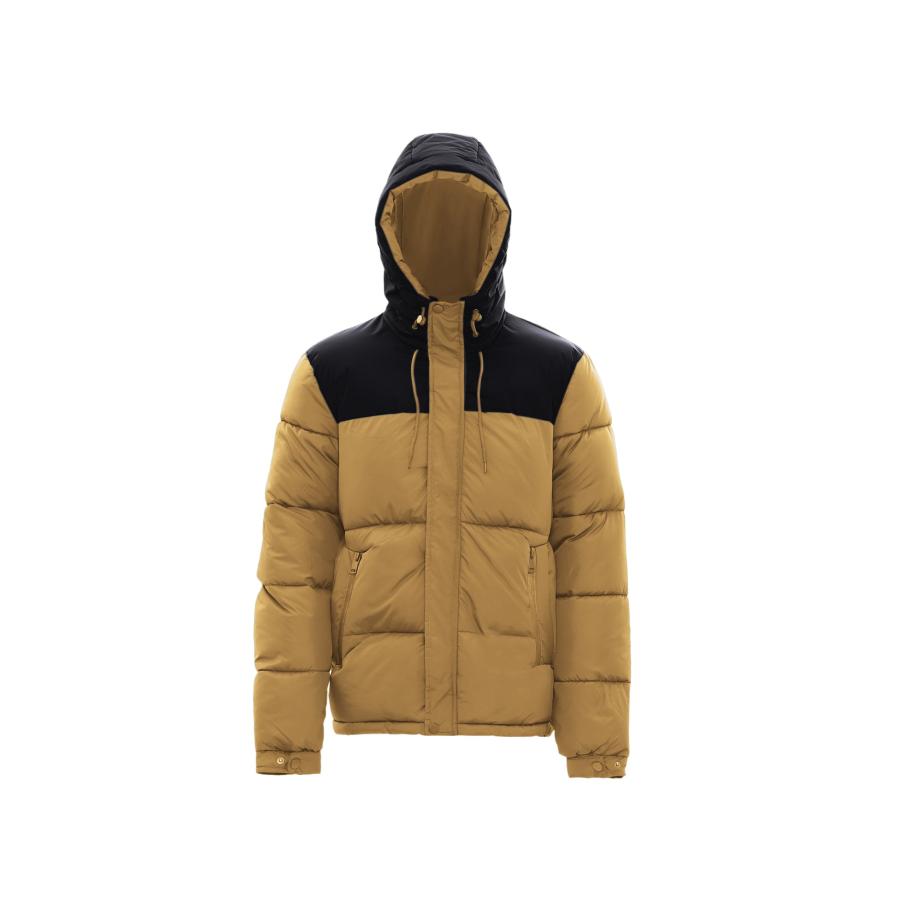 MO MO Winterjas cognac / zwart -