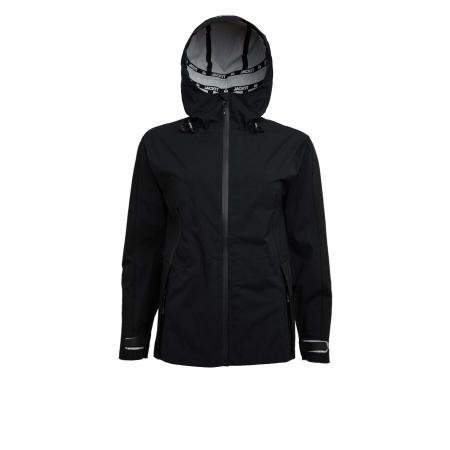 JACK1T JACK1T Outdoorjas Isotope Regenjacke zwart