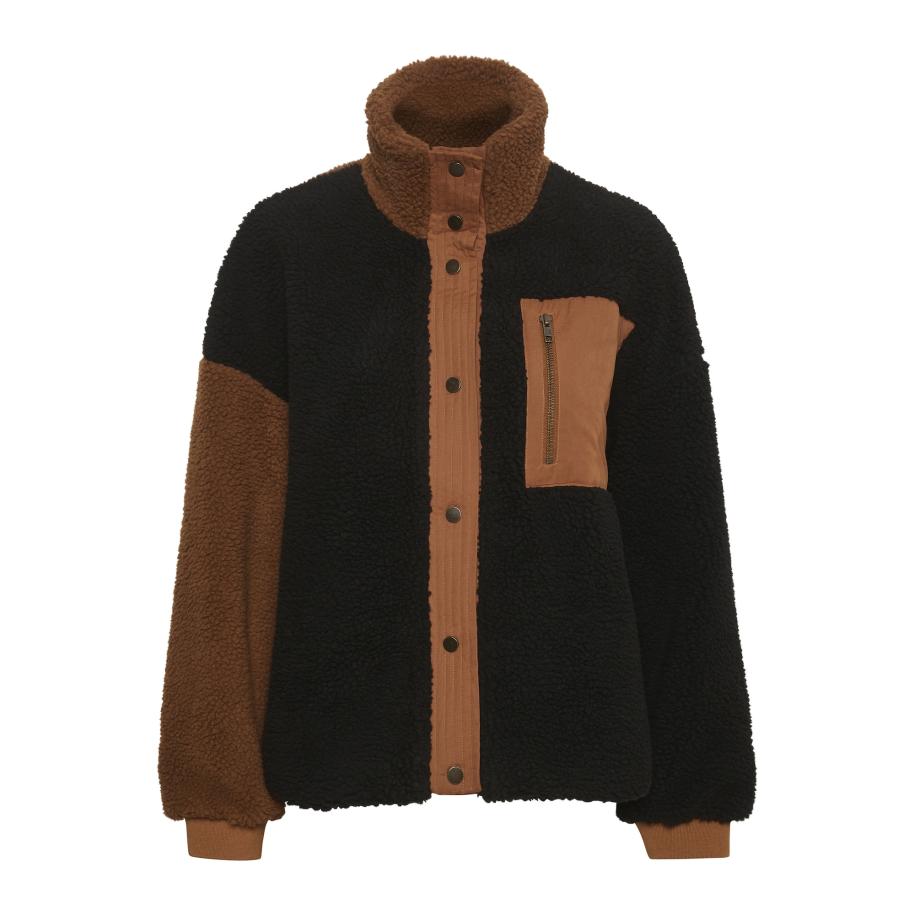 Culture CULTURE Tussenjas Tally bruin / zwart -