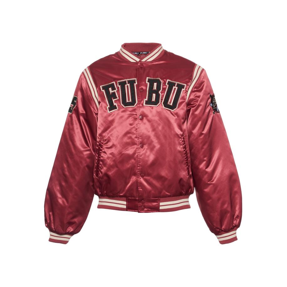 Fubu FUBU Tussenjas kersrood / zwart / wit -