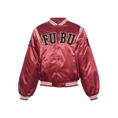 Fubu FUBU Tussenjas kersrood / zwart / wit