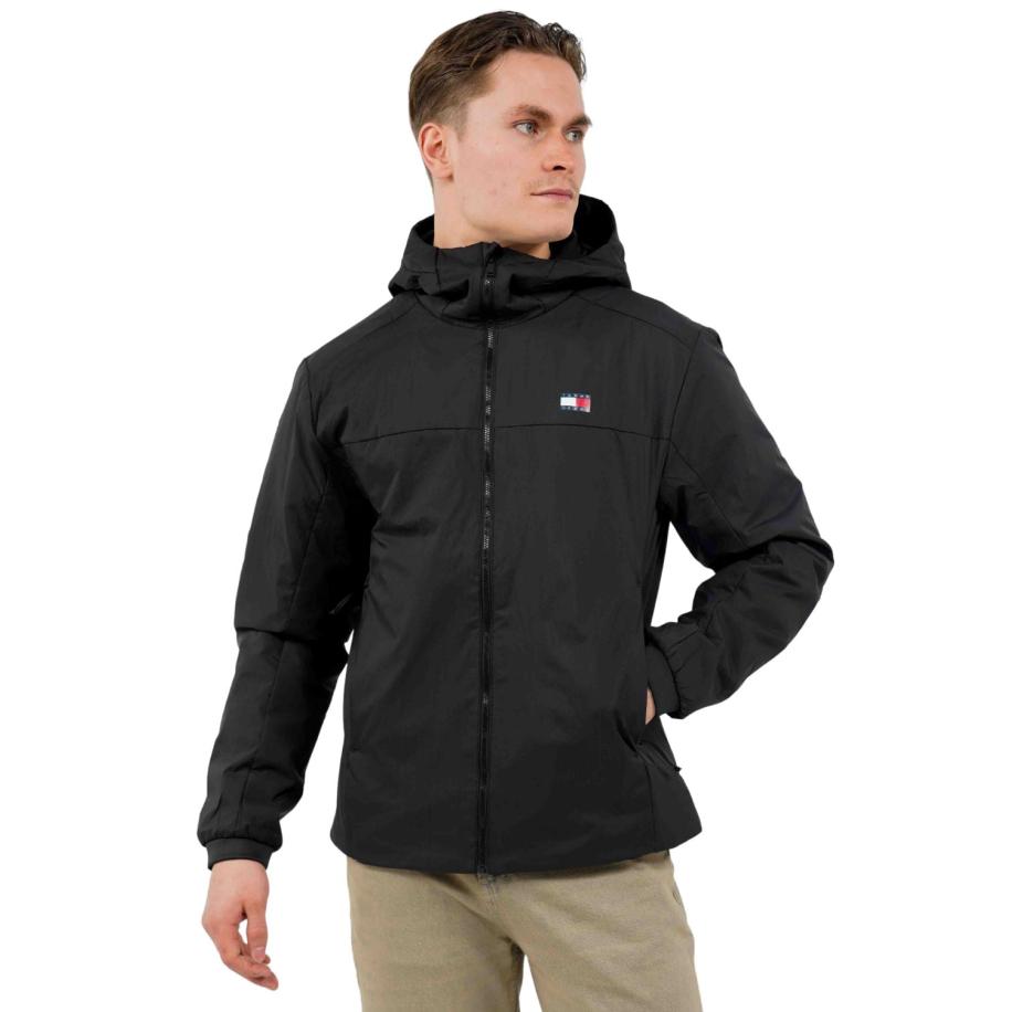 Tommy Jeans Super LT Poly Zomerjas Zwart