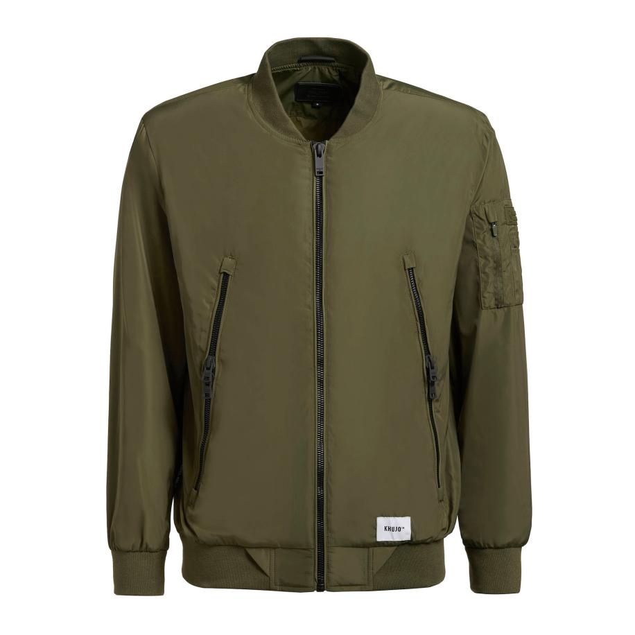 Khujo khujo Tussenjas LISTENER groen / olijfgroen -