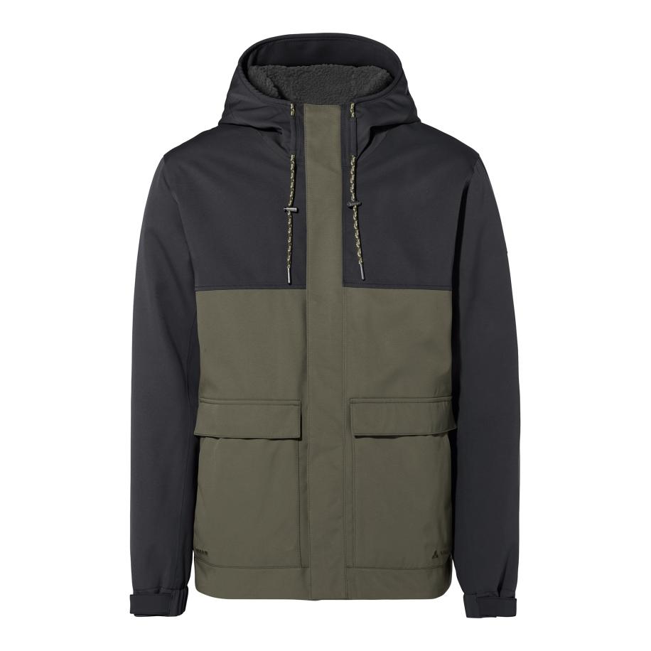 Vaude VAUDE Outdoorjas Manukau III kaki / zwart -