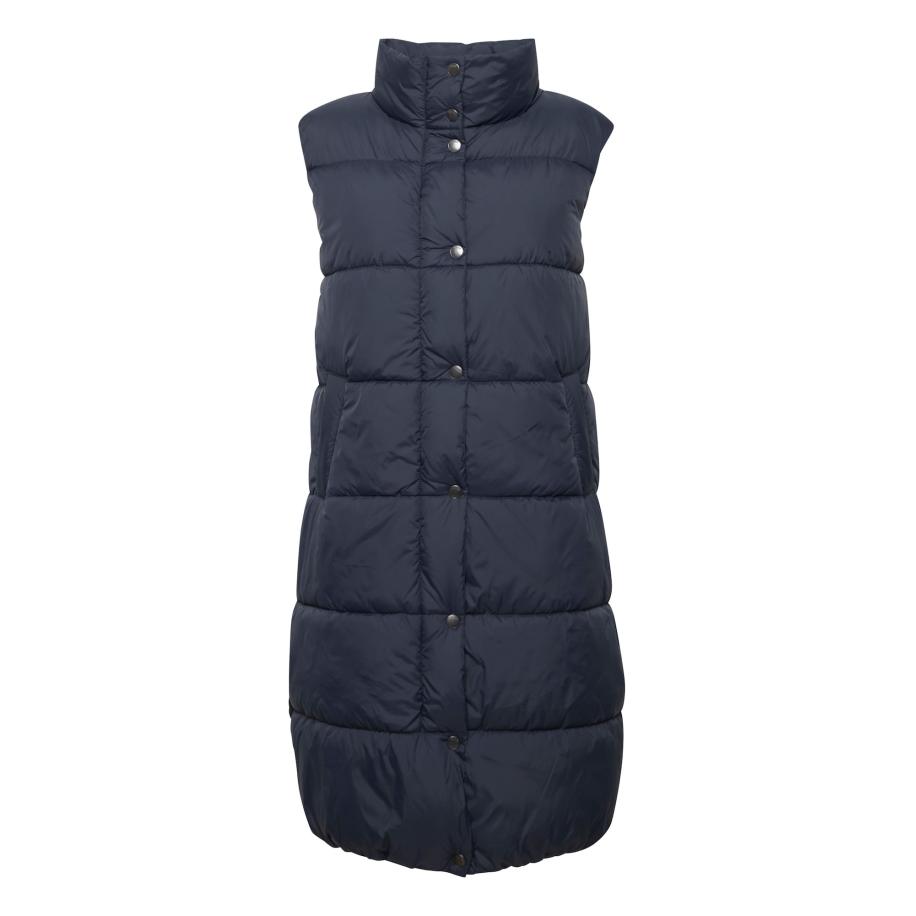 Oxmo Oxmo Bodywarmer Bodani blauw gemêleerd -