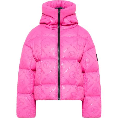 carlo colucci Carlo Colucci Winterjas Deane pink / zwart