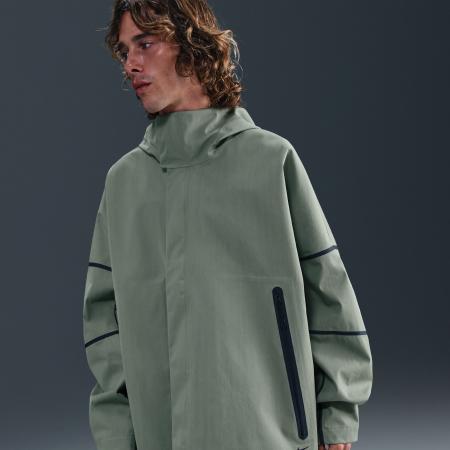 Nike Tech Storm-FIT ADV buitenlaag voor slecht weer voor heren - Grijs