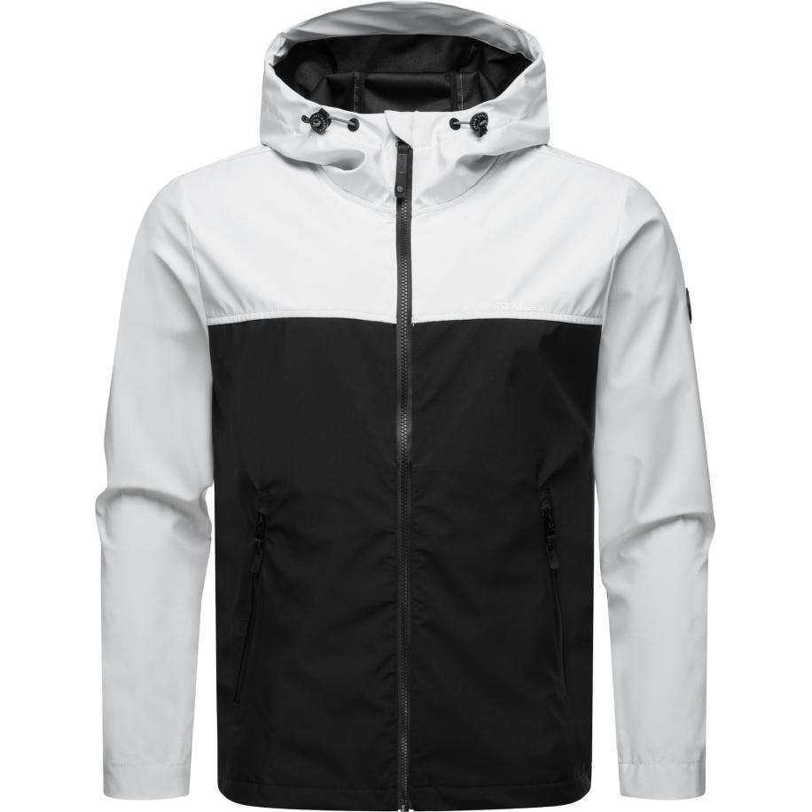 Ragwear Ragwear Functionele jas zwart / wit -