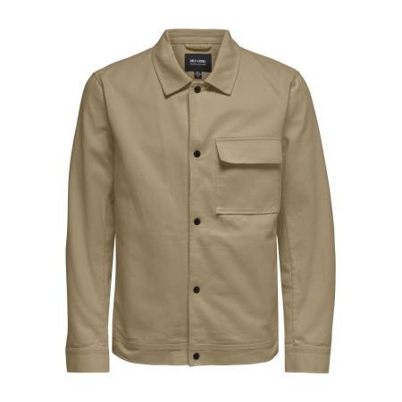 Only & Sons Only & Sons Tussenjas Hydra donkerbeige