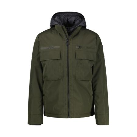 Lerros LERROS Outdoorjas donkergrijs / olijfgroen