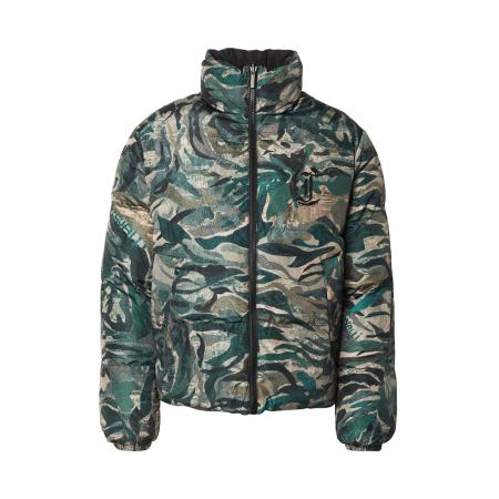 Just Cavalli Just Cavalli Tussenjas olijfgroen / smaragd / zwart / wit