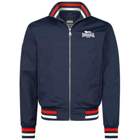 Lonsdale LONSDALE Tussenjas Newdigate donkerblauw / grenadine / wit