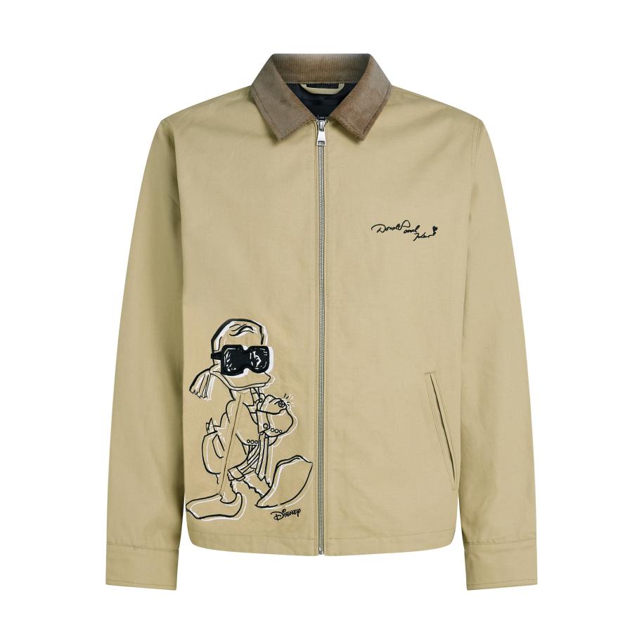 Karl Lagerfeld Karl Lagerfeld Tussenjas Disney brokaat / cappuccino / zwart -