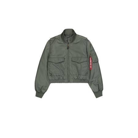 Alpha Industries ALPHA INDUSTRIES Tussenjas kaki / rood / wit