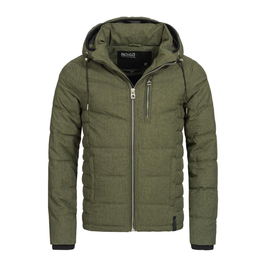 INDICODE JEANS INDICODE JEANS Winterjas Circus olijfgroen -