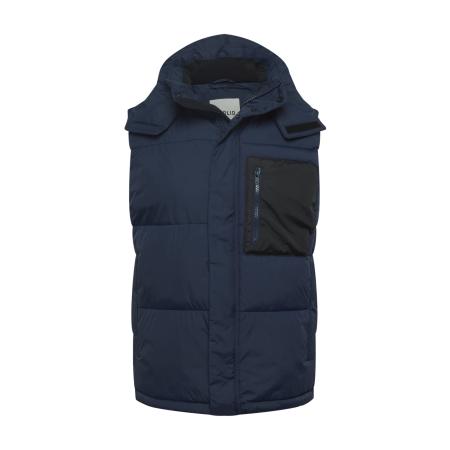 Solid !Solid Bodywarmer navy / zwart / wit