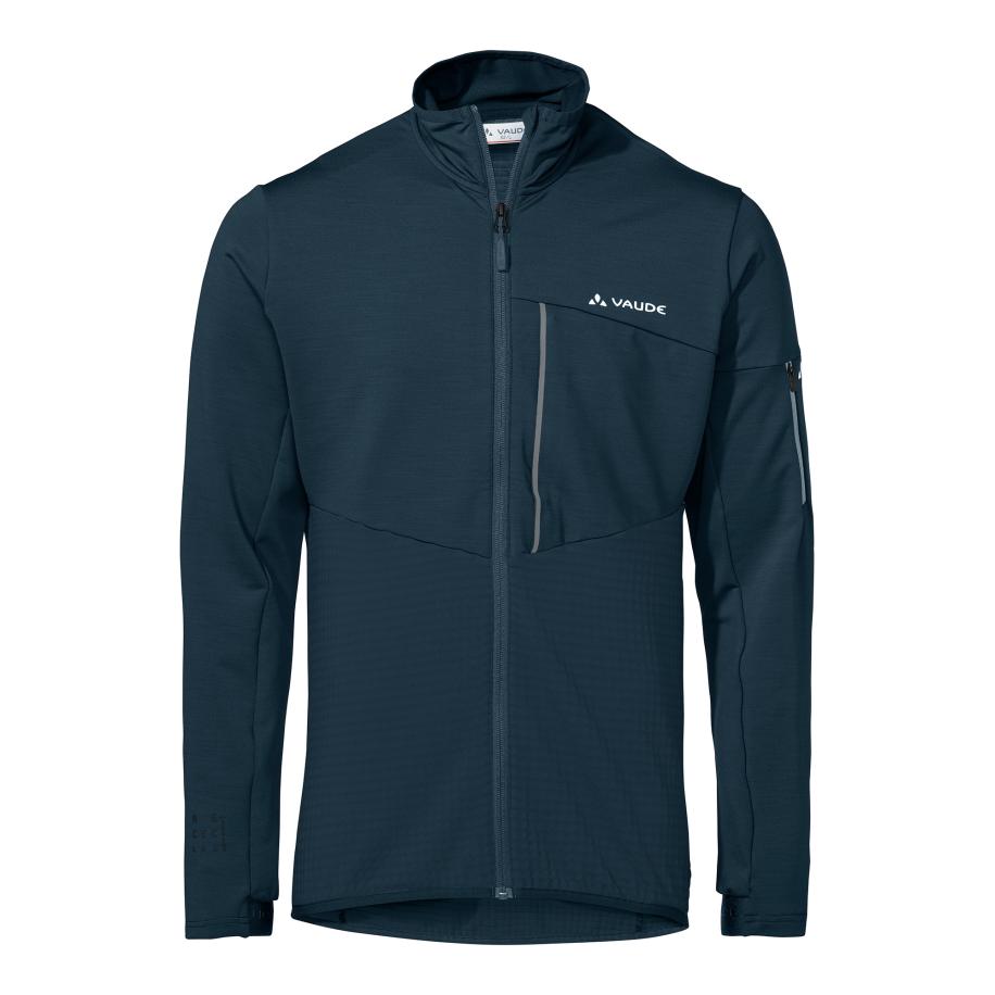 Vaude VAUDE Outdoorjas Scopi blauw / wit -