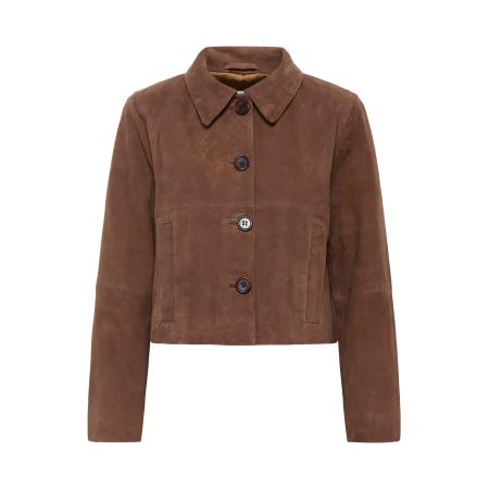 My Essential Wardrobe My Essential Wardrobe Tussenjas PetraMW bruin