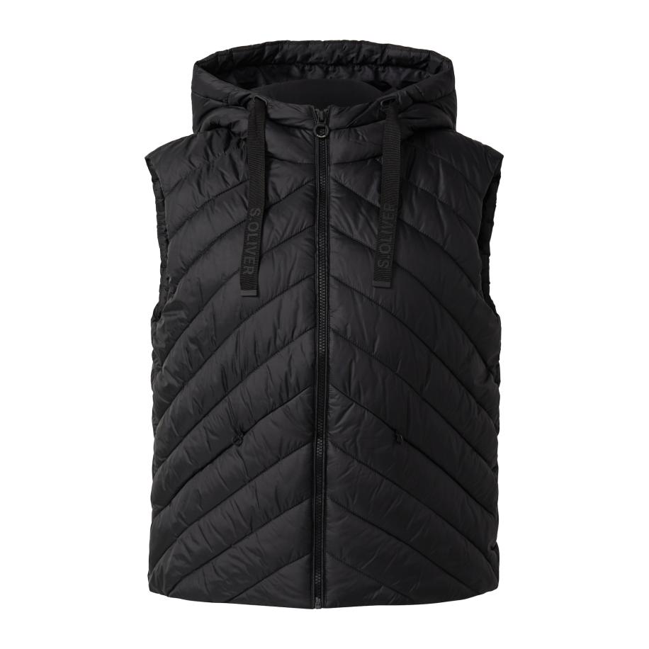 s.Oliver Bodywarmer zwart Zwart