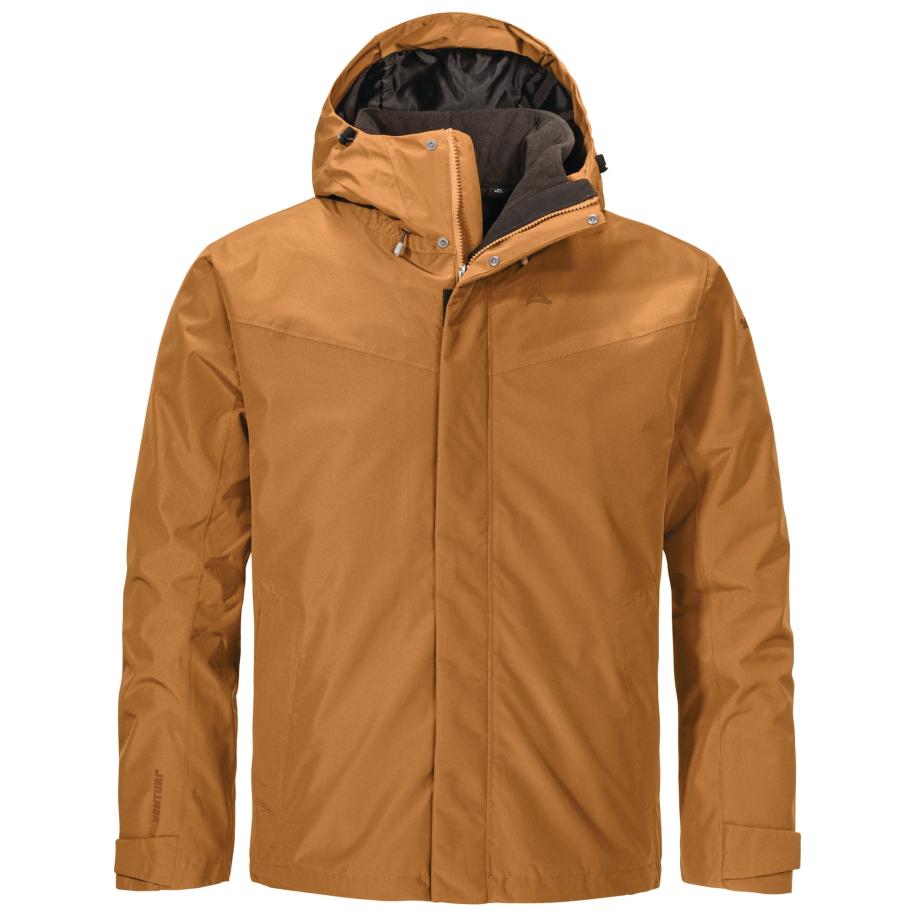 Schöffel Schöffel Outdoorjas Okere bruin -