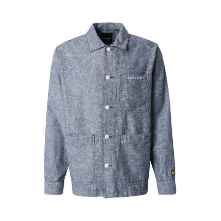 Lyle & Scott Lyle & Scott Tussenjas Flax blauw gemêleerd