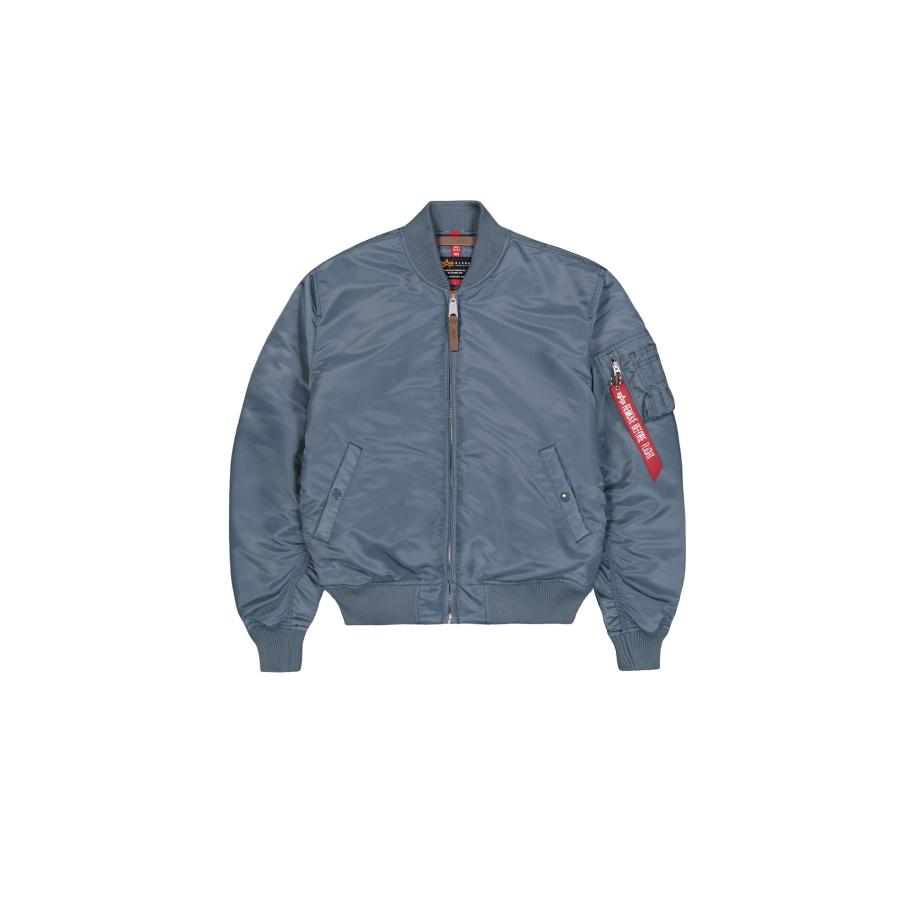 Alpha Industries ALPHA INDUSTRIES Winterjas MA-1 VF Vintage Fit 59 blauw / rood -