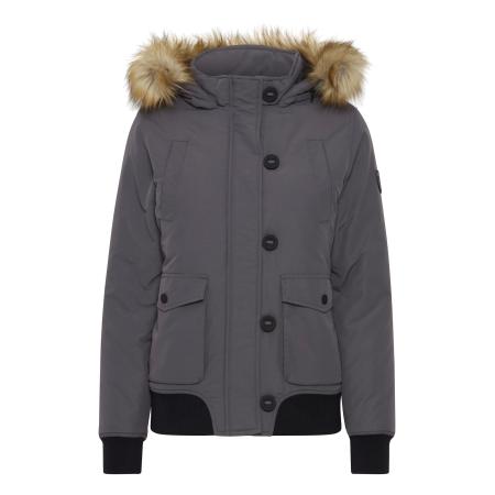 Oxmo Oxmo Winterjas grijs